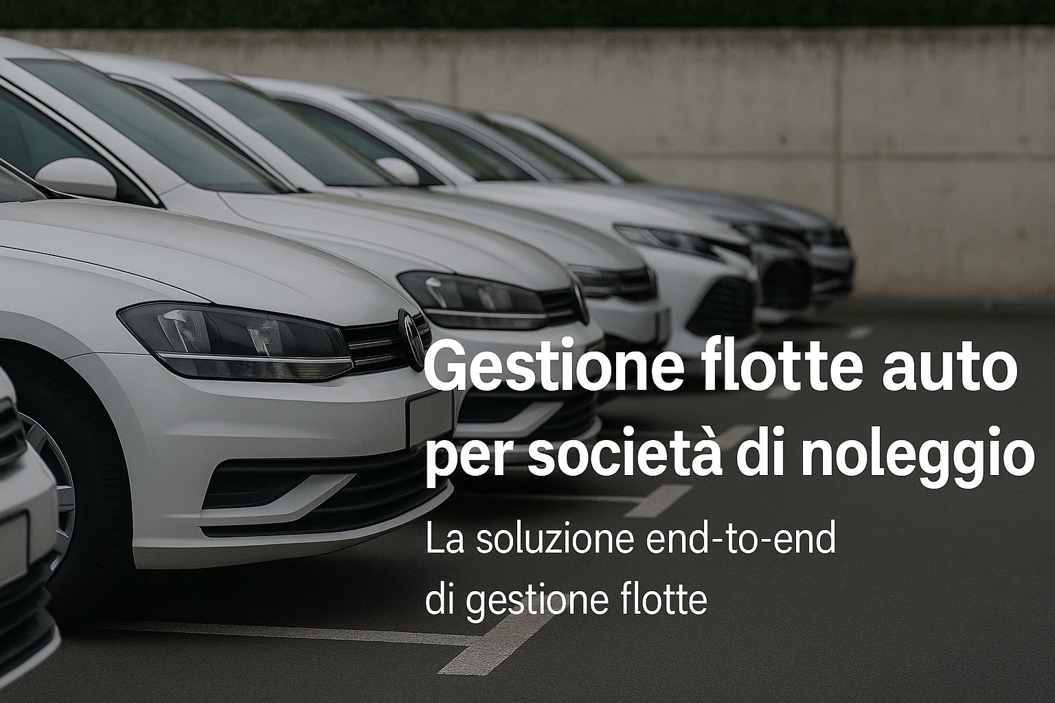 Gestione flotte auto per società di noleggio
