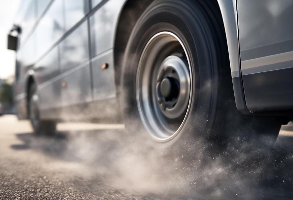 Euro 7 - calcolo emissioni pneumatici e freni per flotte aziendali